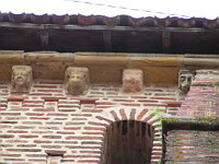 Gaillac, Eglise St-Pierre, Modillons (3)